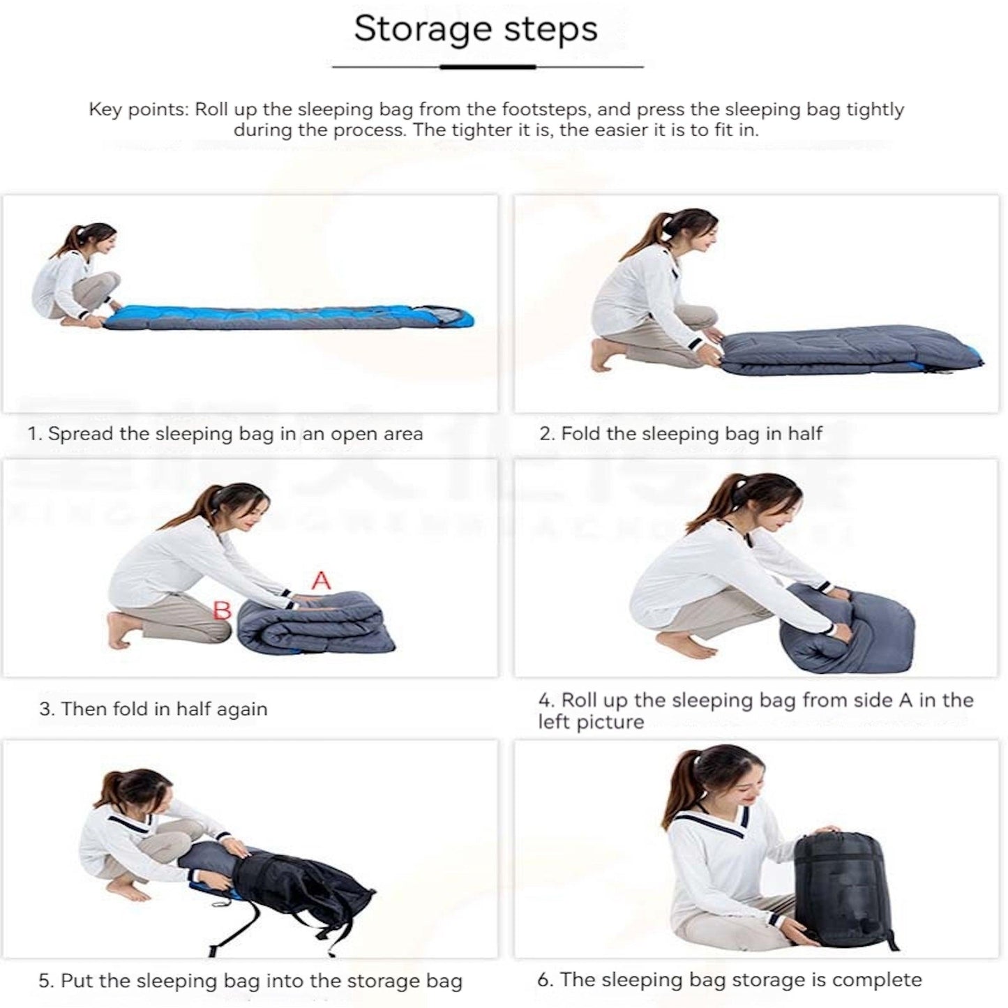 3 - Season Camping Sleeping Bag - SmartstickX