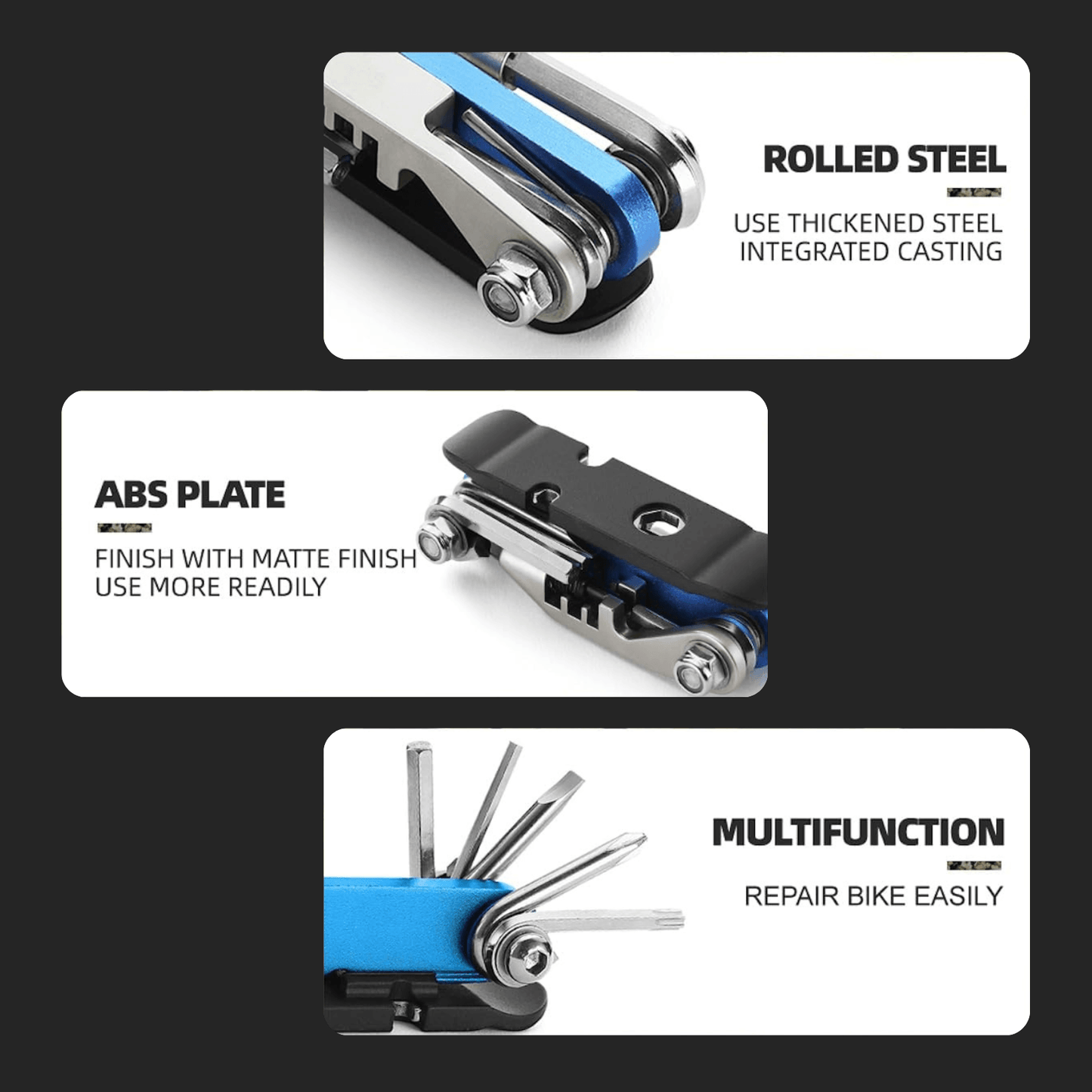 Bike Repair Tool Kit β 11 - in - 1 - SmartstickX