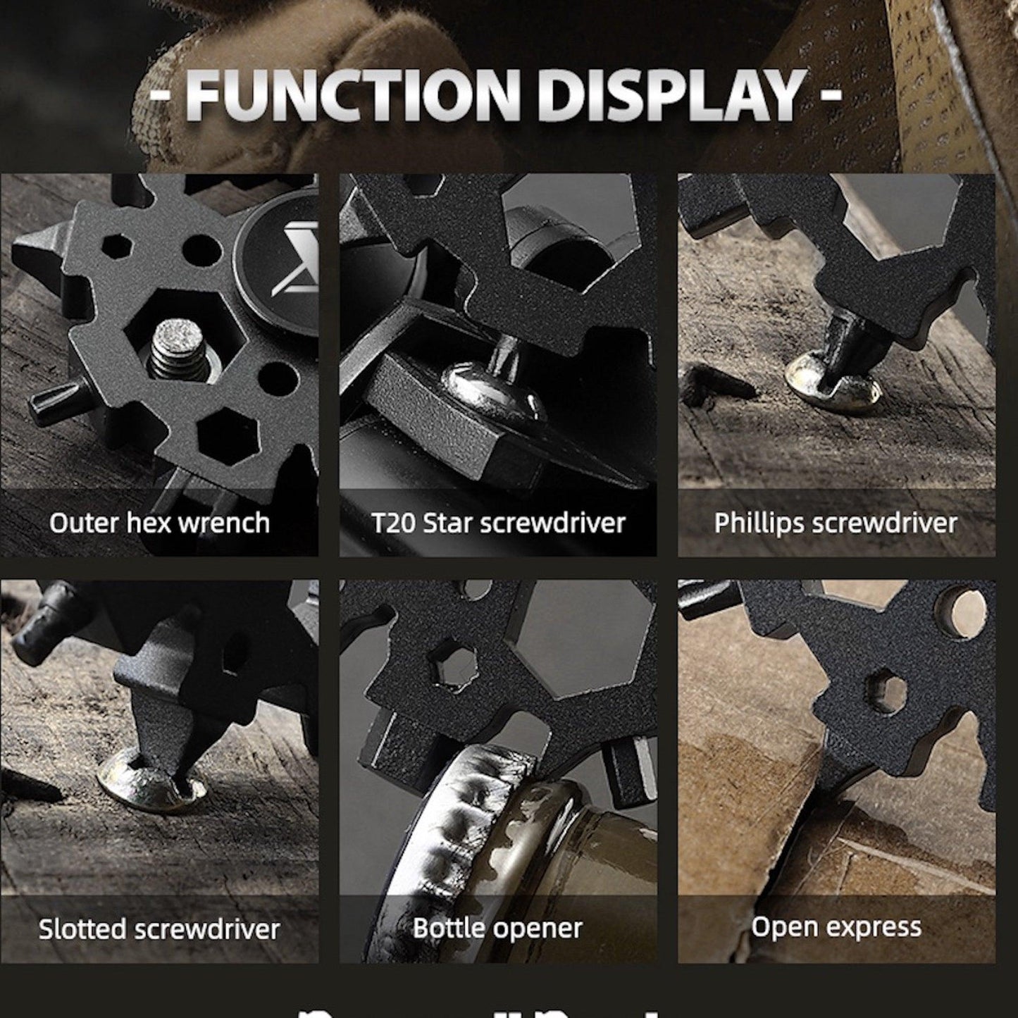 Snowflake Multi Tool Wrench – 23 - in - 1 - SmartstickX