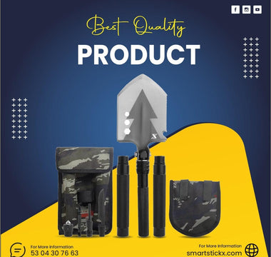 Why Every Outdoor Enthusiast Needs This 13-in-1 Survival Shovel - SmartstickX