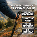 SmartstickX Survival Walking Stick - The Ultimate All-in-One Tactical Tool for Adventure, Power & Protection