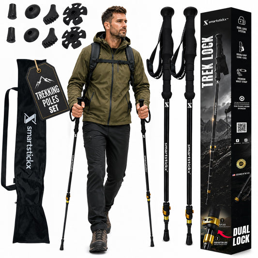 SmartstickX Trek Lock trekking pole set of 2