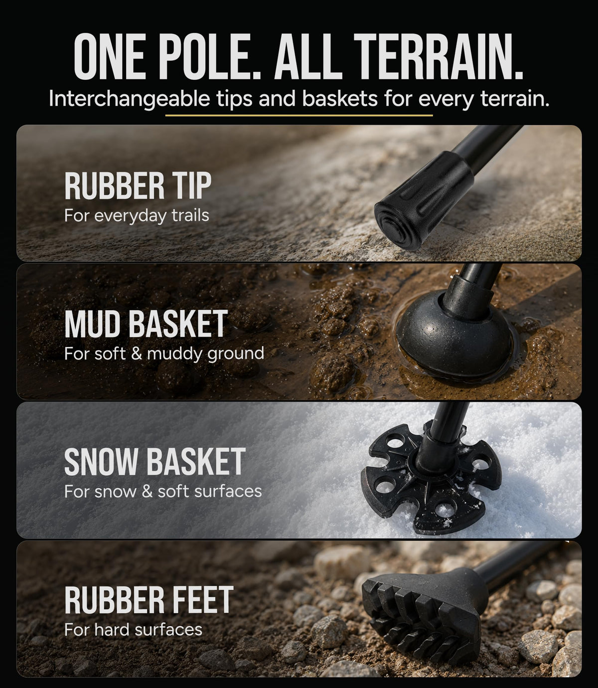 SmartstickX Trek Lock trekking poles