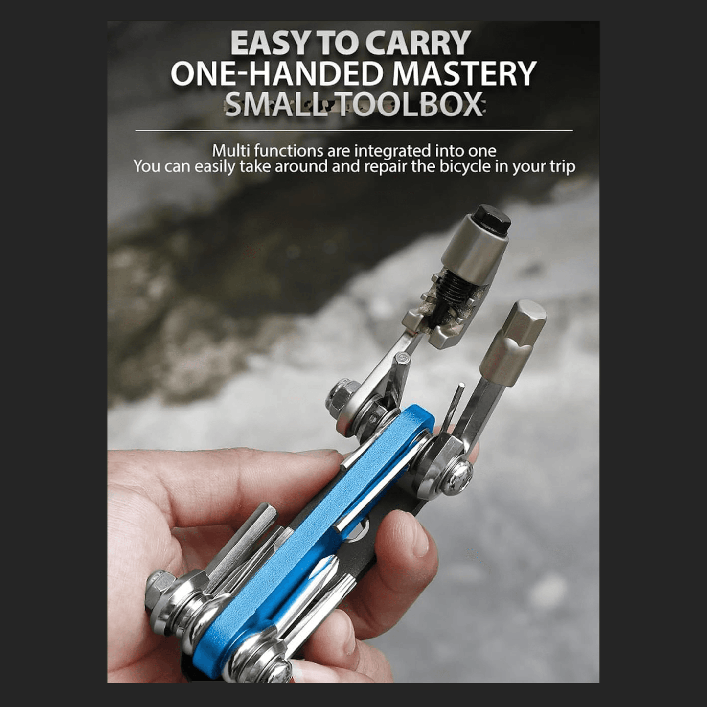 Bike Repair Tool Kit – 11 - in - 1 - SmartstickX