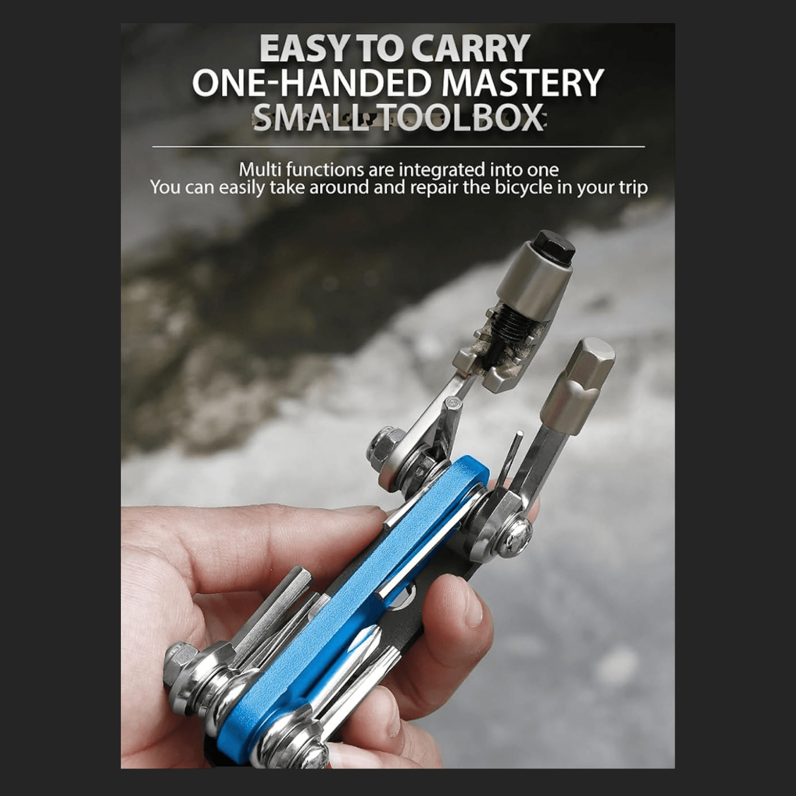 Bike Repair Tool Kit – 11 - in - 1 - SmartstickX