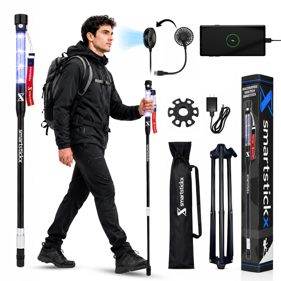 Tactical Walking Sticks,Trekking Poles & Survival Gear USA|Smartstickx ...