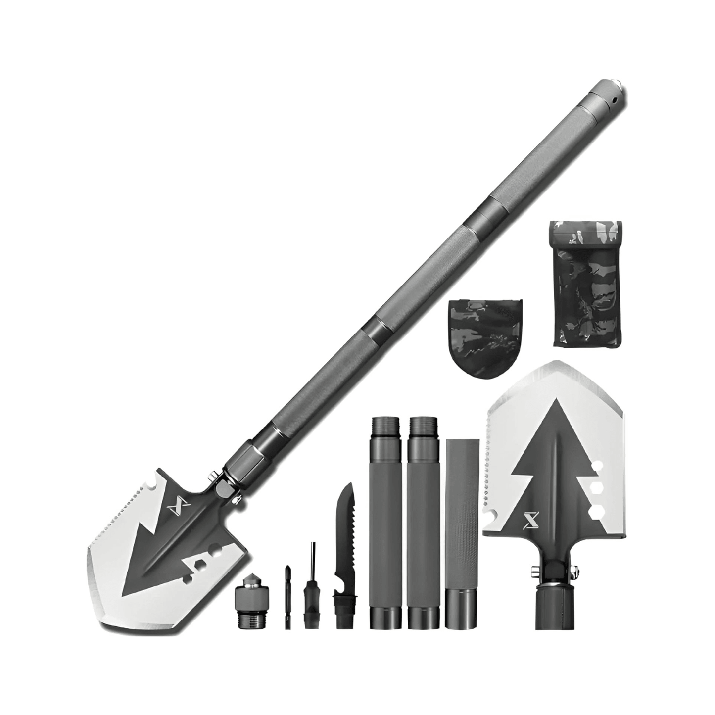 Military Grade Shovel - 13 in 1 - SmartstickX