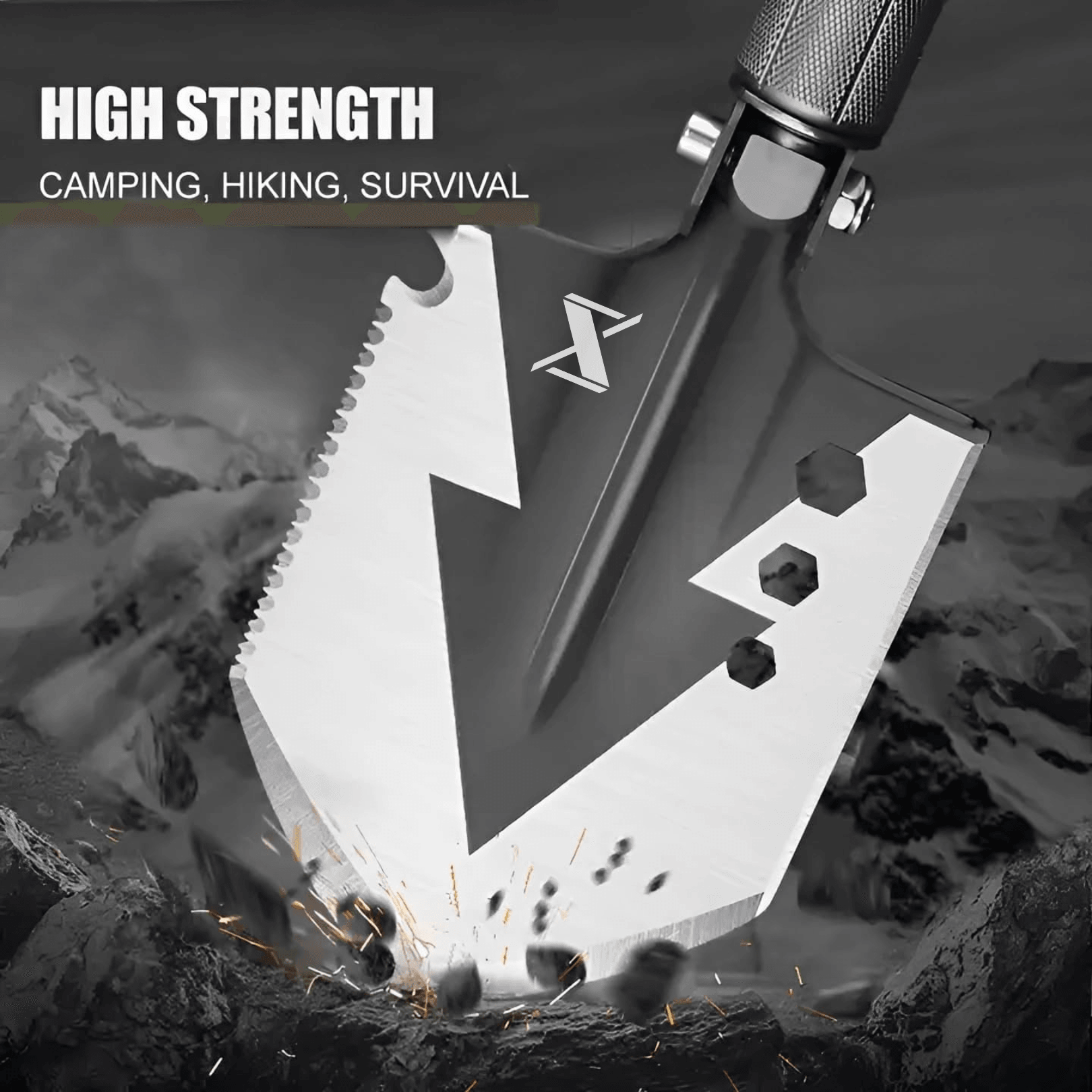Military Grade Shovel - 13 in 1 - SmartstickX