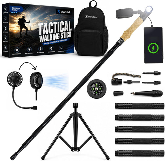 SmartstickX Tactical Hiking and Walking Stick - Amazon image 1