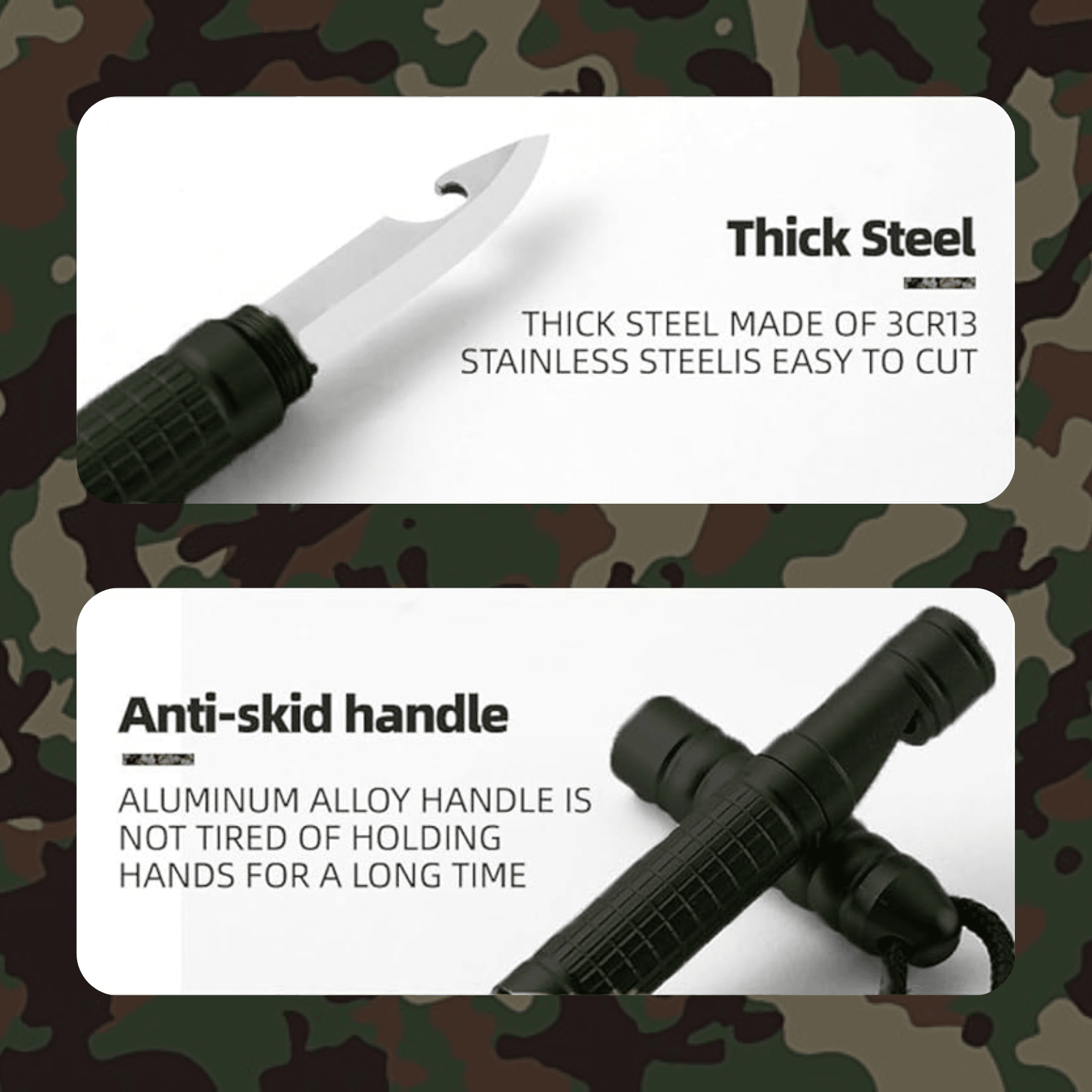 Survival Fire Starter Tool – 4 - in - 1 - SmartstickX