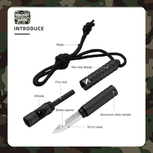 Survival Fire Starter Tool – 4 - in - 1 - SmartstickX