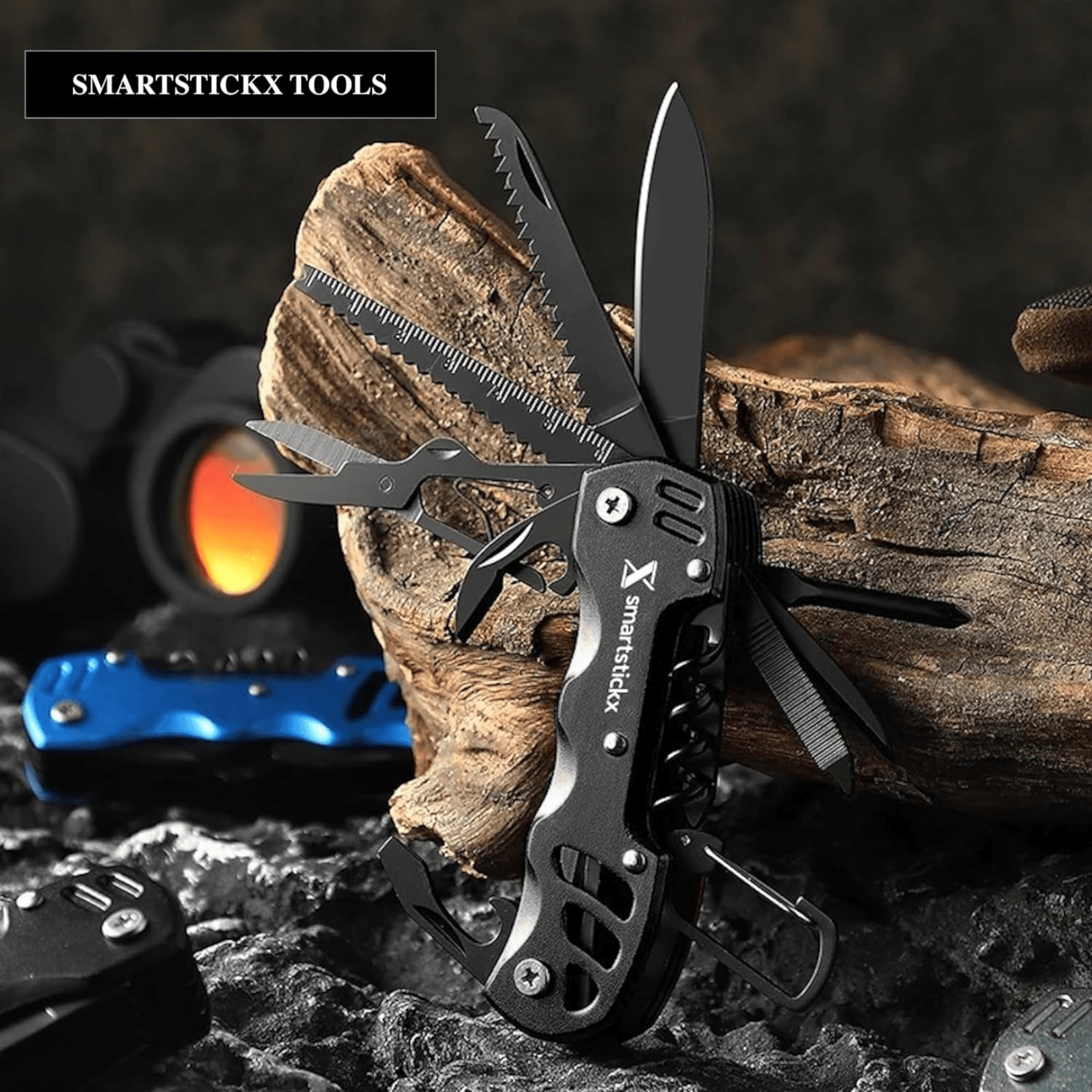 Survival Hunting Knife - 16 in 1 - SmartstickX