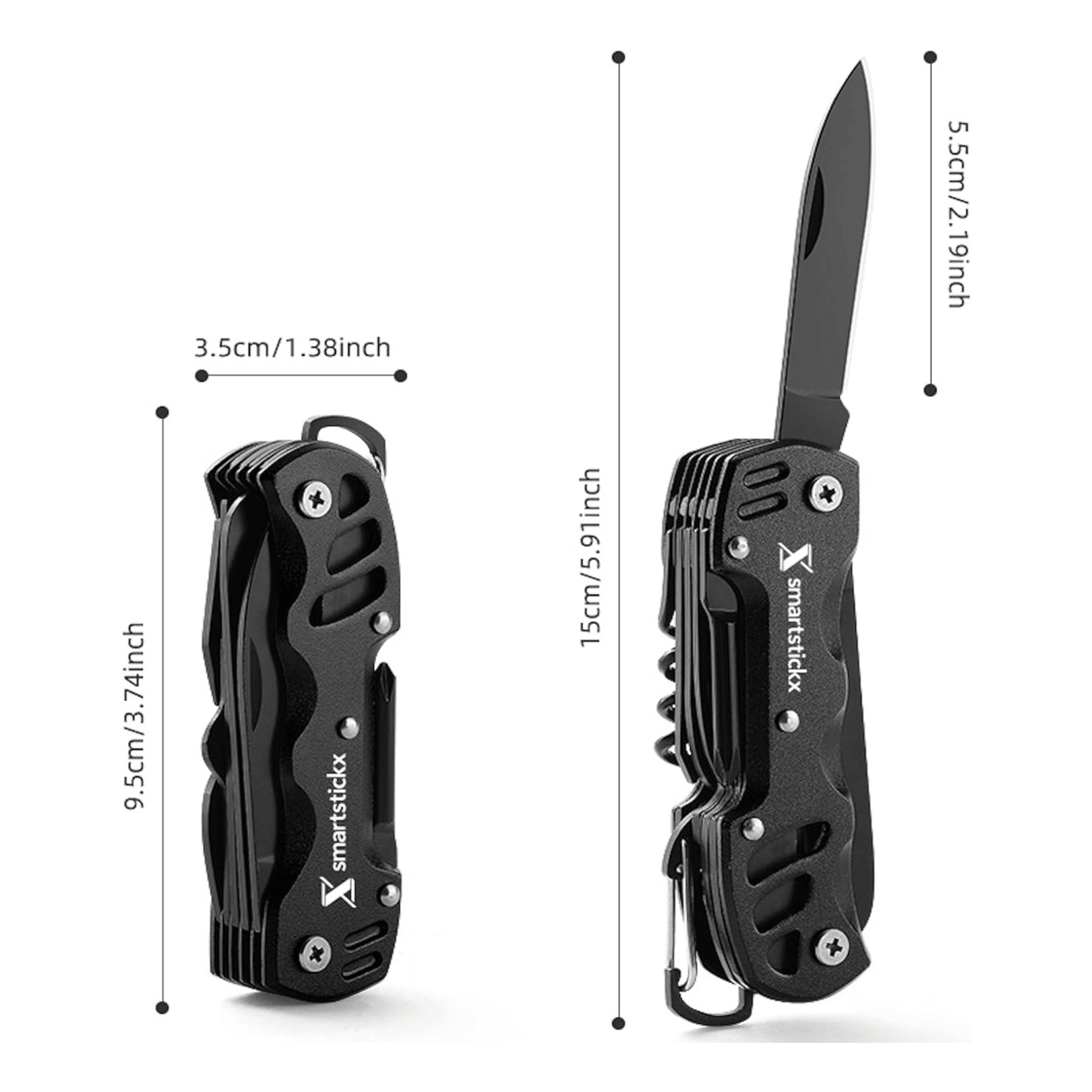 Survival Hunting Knife - 16 in 1 - SmartstickX