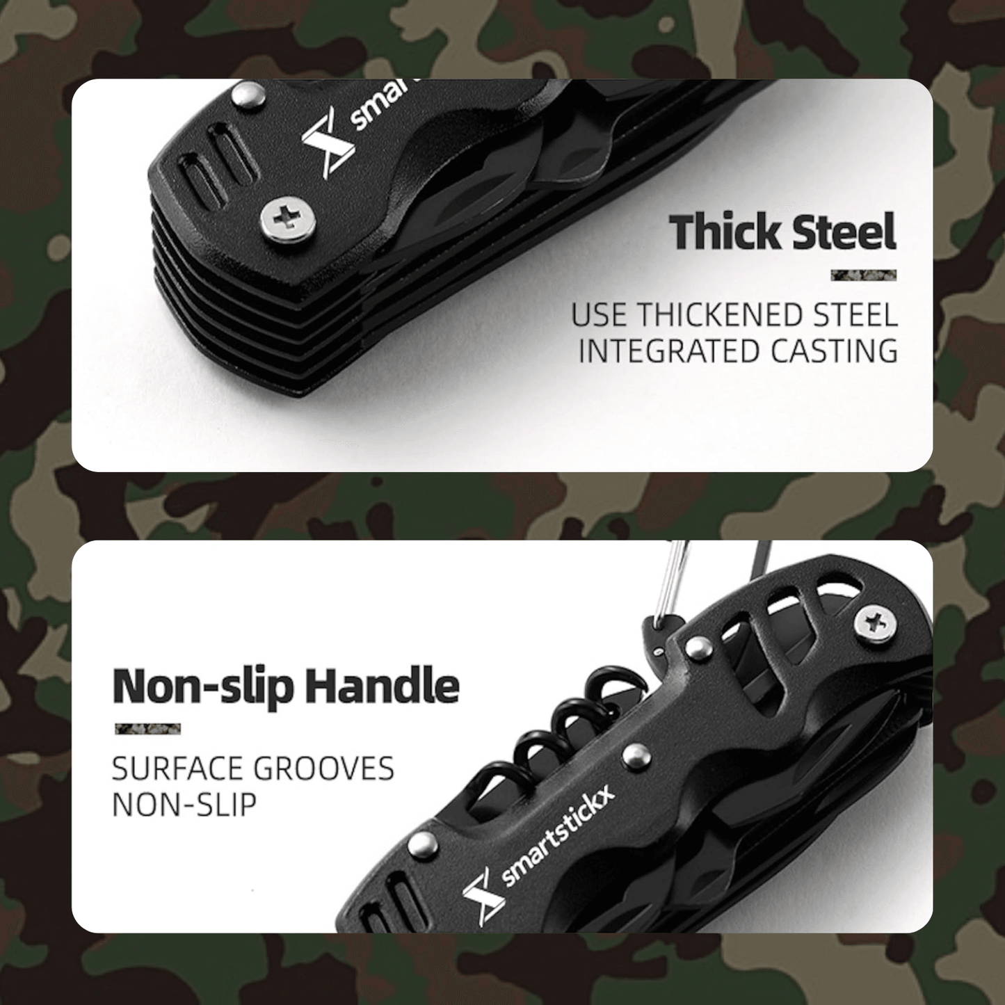 Survival Hunting Knife - 16 in 1 - SmartstickX