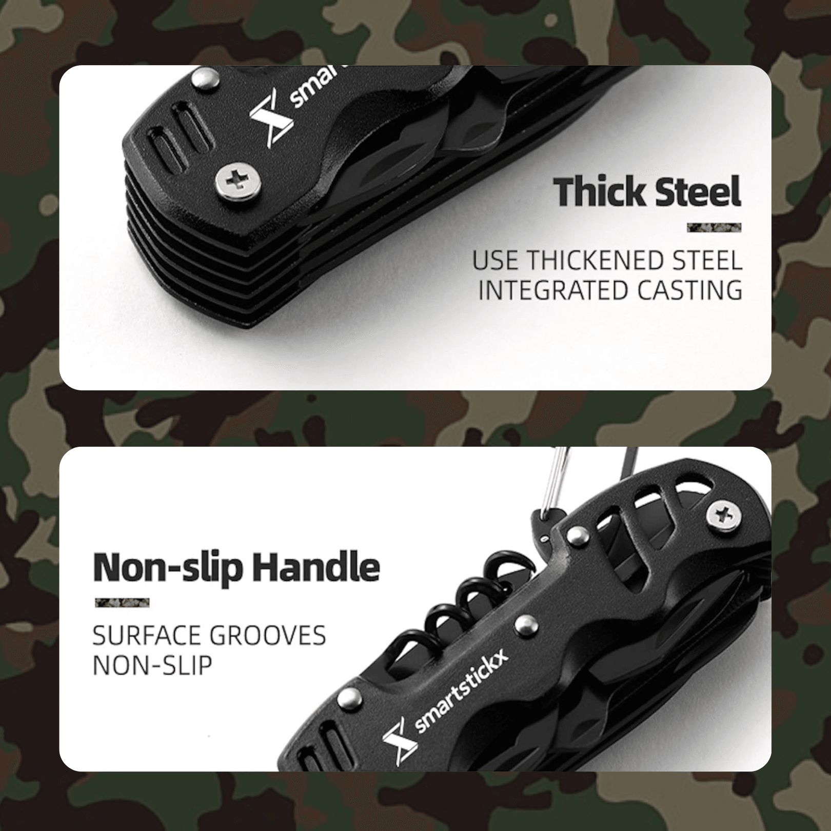 Survival Hunting Knife - 16 in 1 - SmartstickX