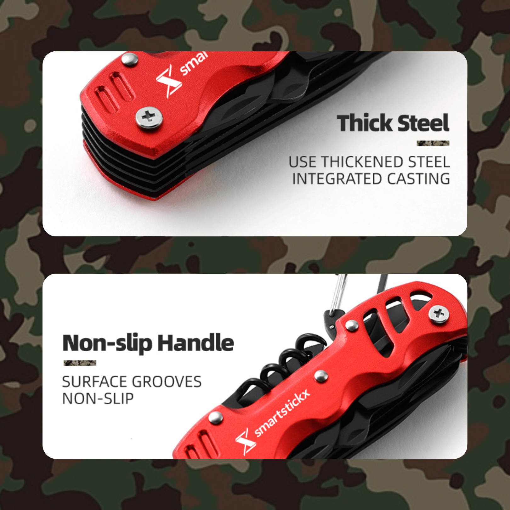 Survival Hunting Knife - 16 in 1 - SmartstickX